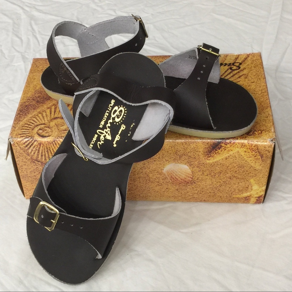 Girls Sun-San, Salt Water Sandals Size 13
